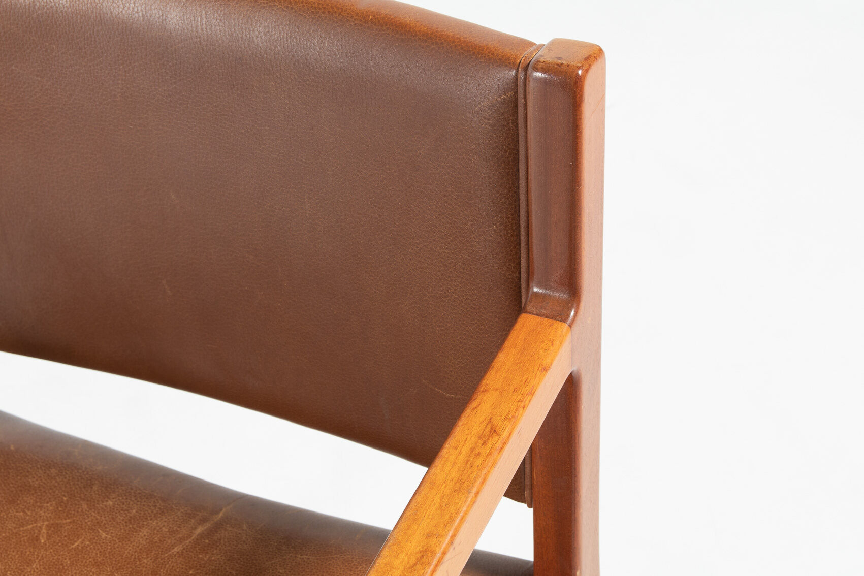 Set of 2 armchairs Borge Mogensen for Soborg mobelfabrik, Denmark 1960