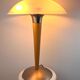 Art Deco Mushroom Liner Lamp 80s by Jakob Maul