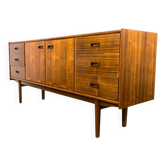 Vintage Walnut Sideboard By Bfm, 1960s, Poland