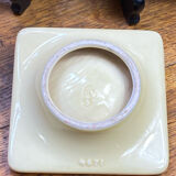 Verceram ceramic tray and butter dish