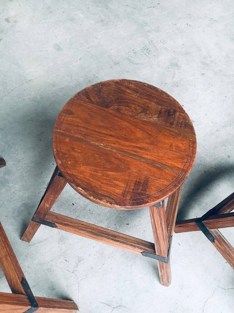 Wabi Sabi Nesting Tables, France, 1950s, Set of 3