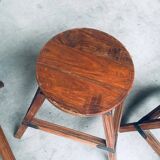 Wabi Sabi Nesting Tables, France, 1950s, Set of 3