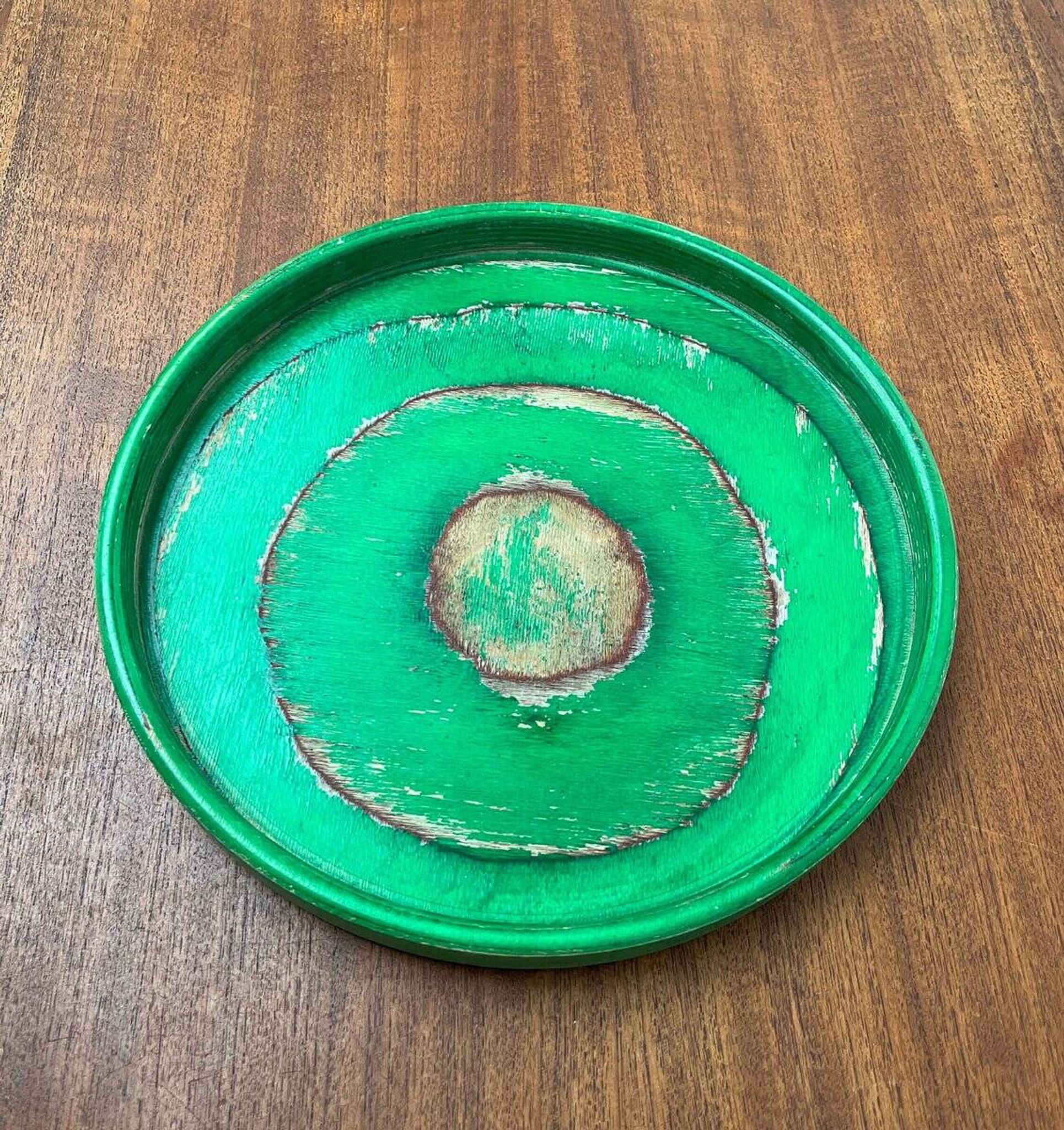 Modern mid-century bowl in wood by Paavo Asikainen, Finland, 1960s.