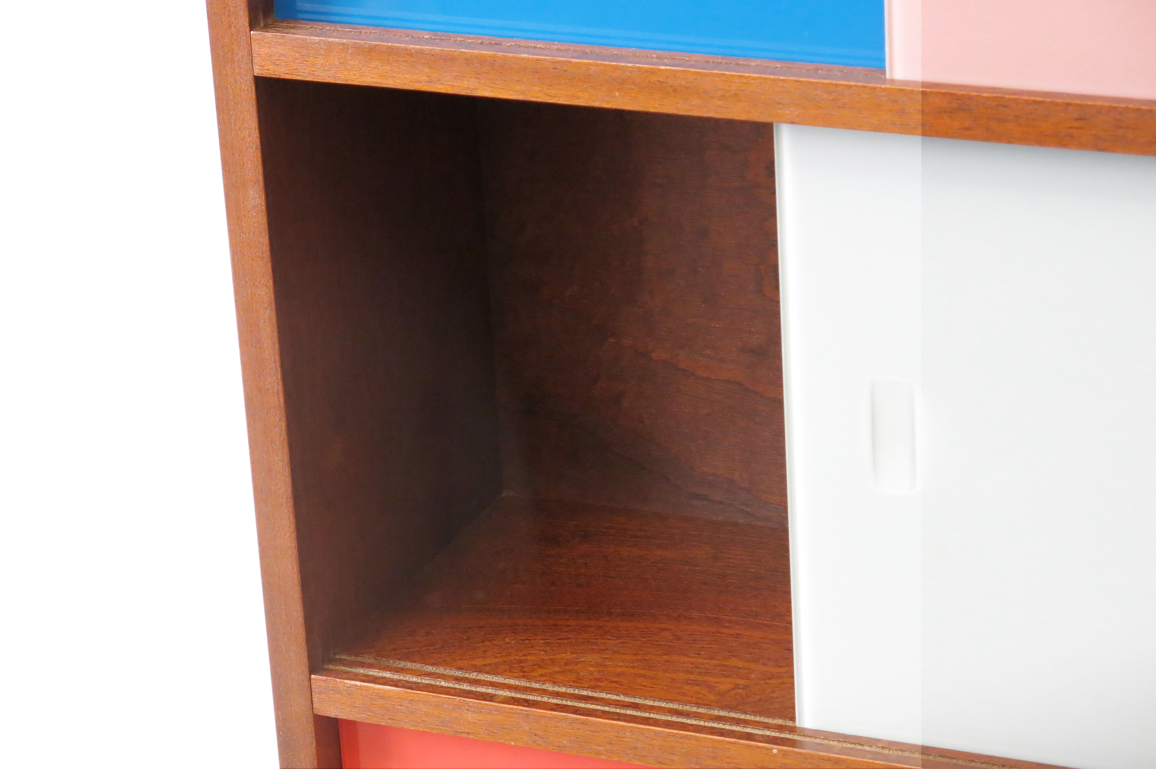 Bibliothèque meuble de rangement des années 60