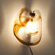 Per Lütken glass wall lamp for Holmegaard, 1970s