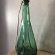 Vintage glass lamp foot