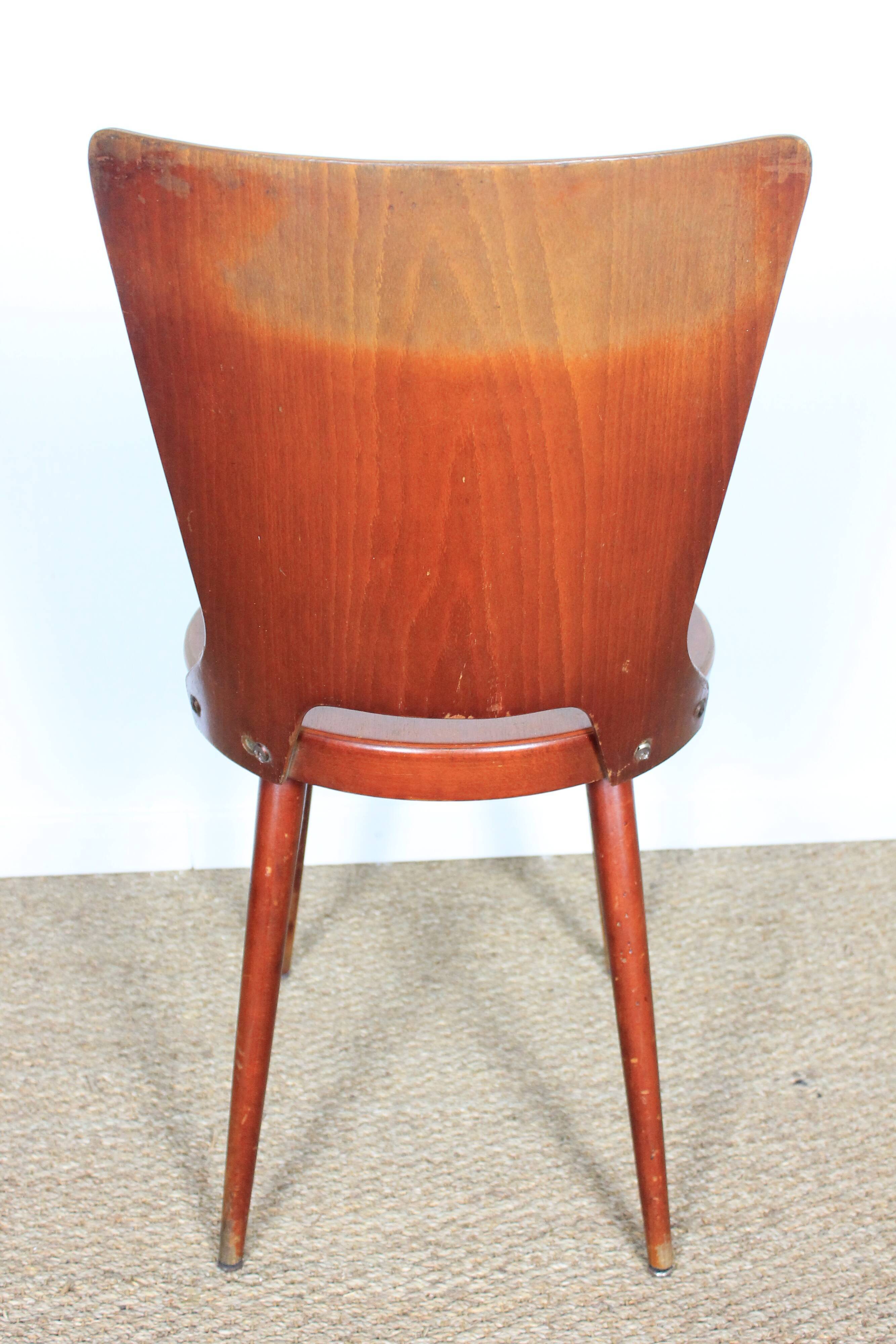 Pair of Baumann Dove chairs