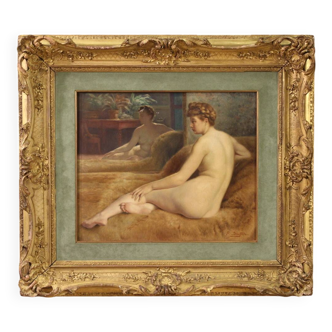 20th Century Female Nude, Painting Signed P. Sieffert