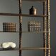 Bobbin bookcase French antique