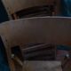 Lot of 6 foldable theater chairs stamped