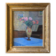 Tableau HSP Composition Intérieur aux roses, vase pâte de verre et piano