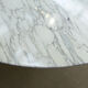 Round table "tulip 137" in marble, Eero Saarinen, Knoll 1960