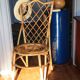 Chaise en rotin Louis Sognot