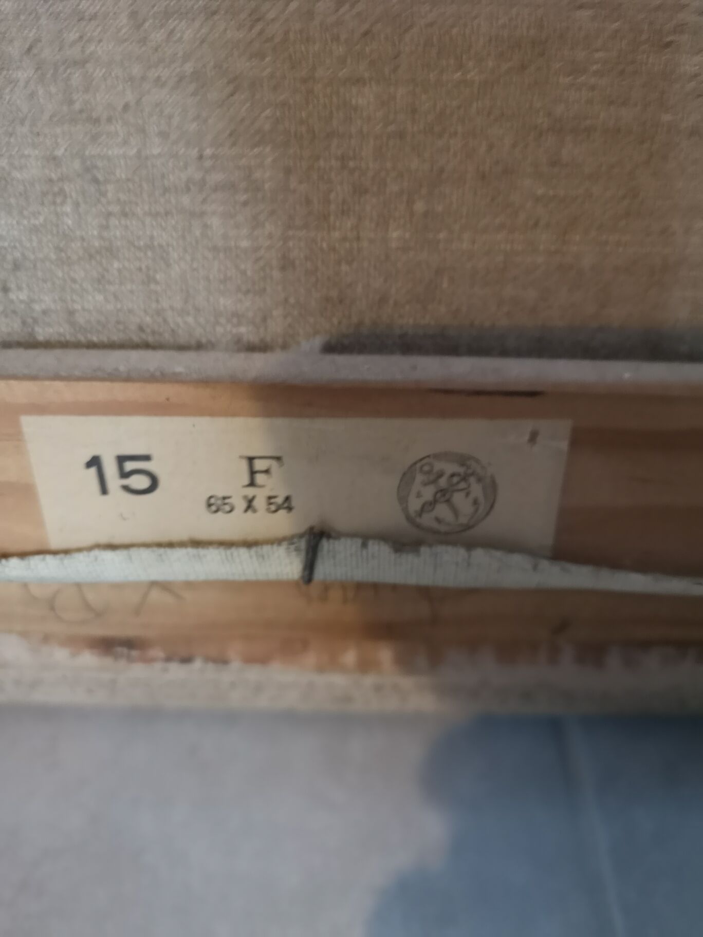 Painting on canvas, couple dancer flamenco