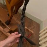 Wooden rocking horse