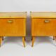 Pair of bedside tables, 1970s