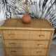 Commode bambou et rotin