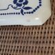 Under the plate of earthenware