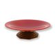 Modern red vide poche / centerpiece, Sevres France 1940s
