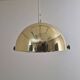 Adjustable Brass "Dome" Pendant Light by Vereinigte Werkstätten München 60s