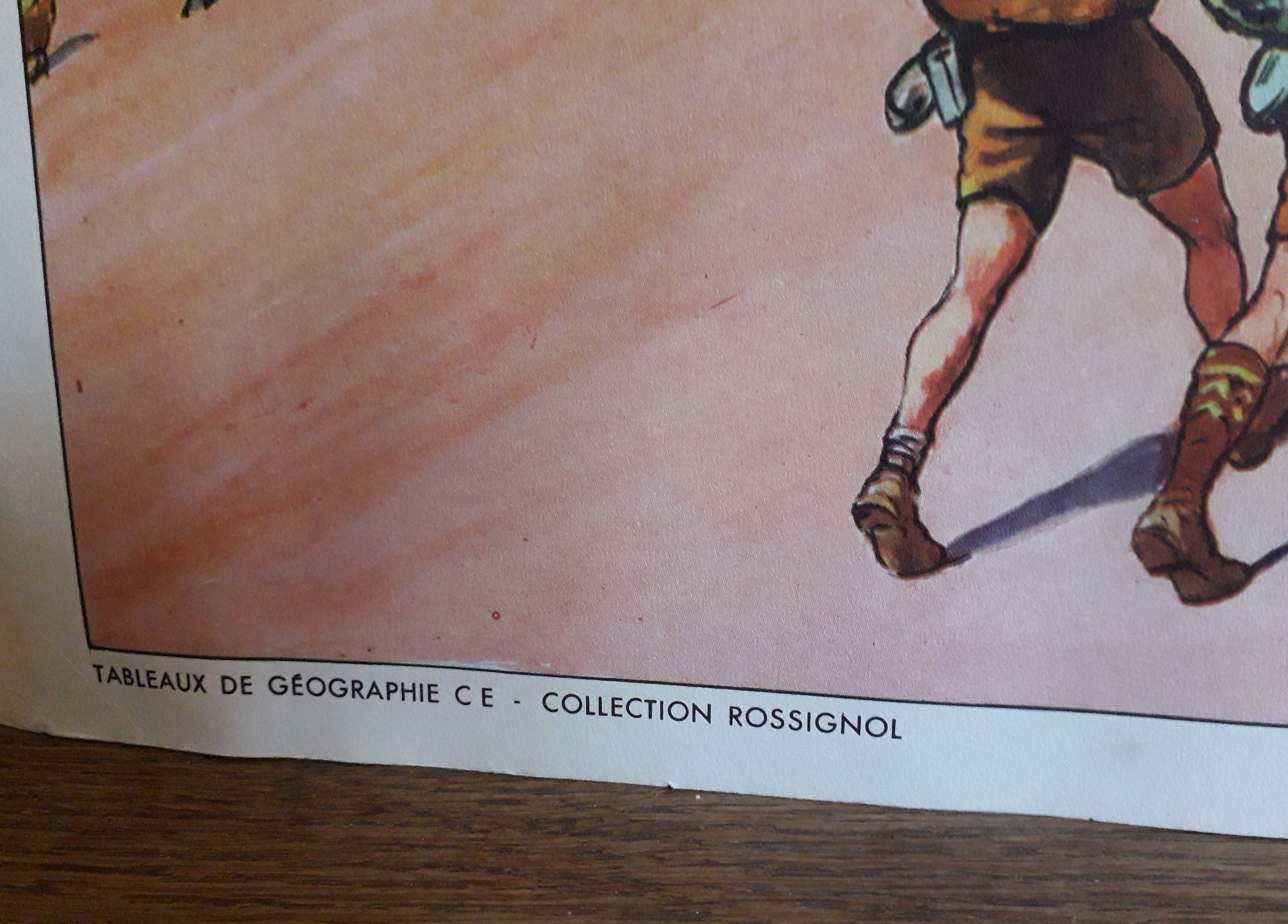 School poster The good weather - summer Raylambert