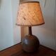 Signed ceramic lamp