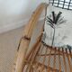 Natural rattan rocking chair - Vintage 1960s/70s