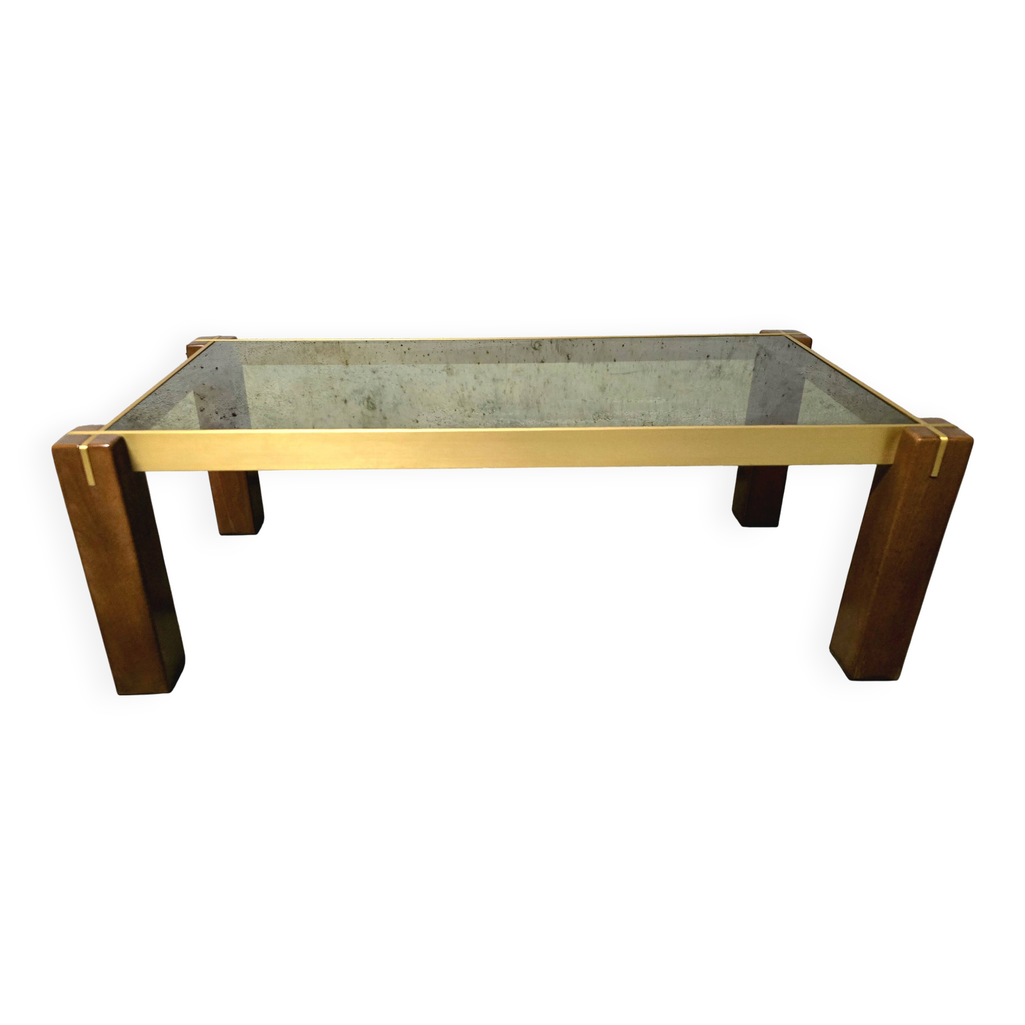 Vintage coffee table by Renato Polidori 1970