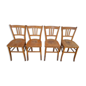Série de 4 chaises de