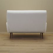 White sofa, Italian design, 1970s, production: Italy