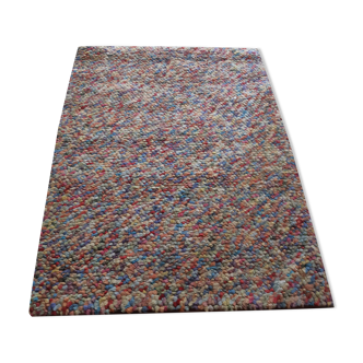 Tapis indien en laine