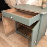 70s storage unit, Celadon Green