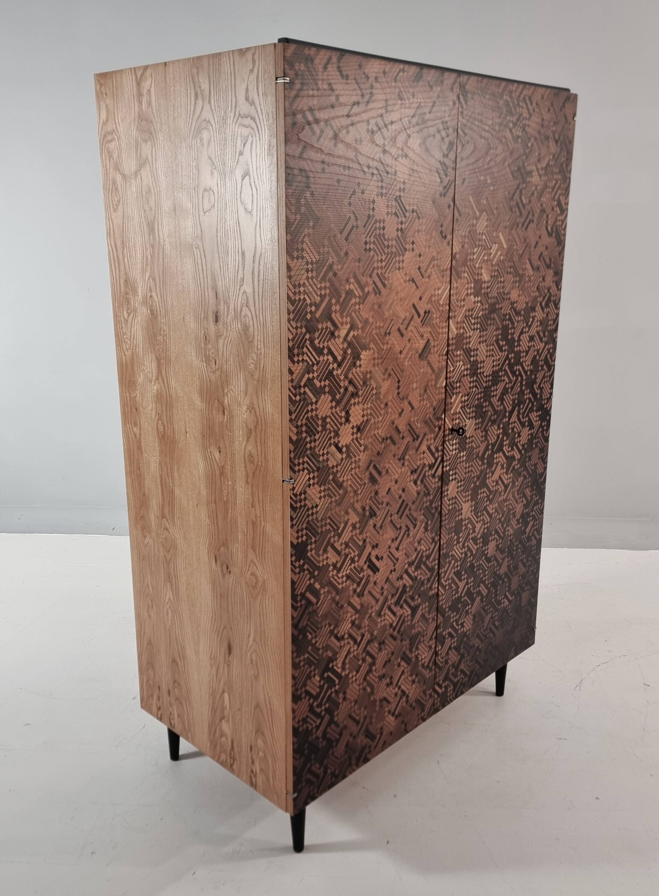 Vintage Wardrobe in Ash, 1960s
