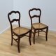 Chaise vintage style Louis Phillipe