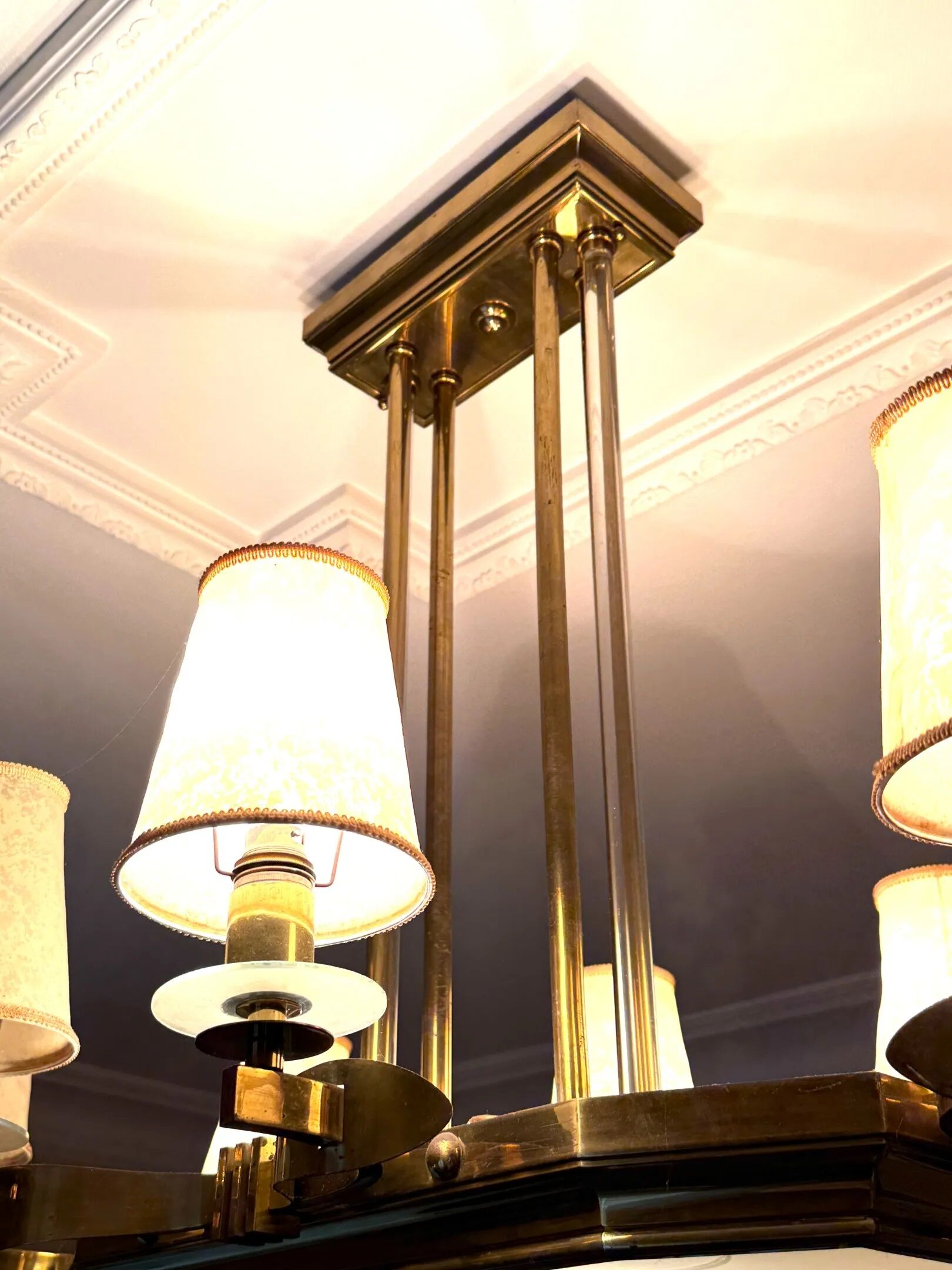 Art deco ceiling light dorizon house