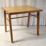 Solid wood side table 60s 70s