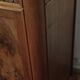 Low sideboard from the beginning of the twentieth century in walnut.