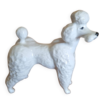 Figurine Chien Caniche en  Porcelaine Beswick England