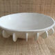 Glazed ceramic plate