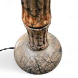 Pegasan Alabaster table lamp / chalice lamp / Spain - 70's