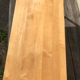 Vintage coffee table 1970 in solid maple