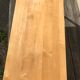 Table basse vintage 1970 en érable massif