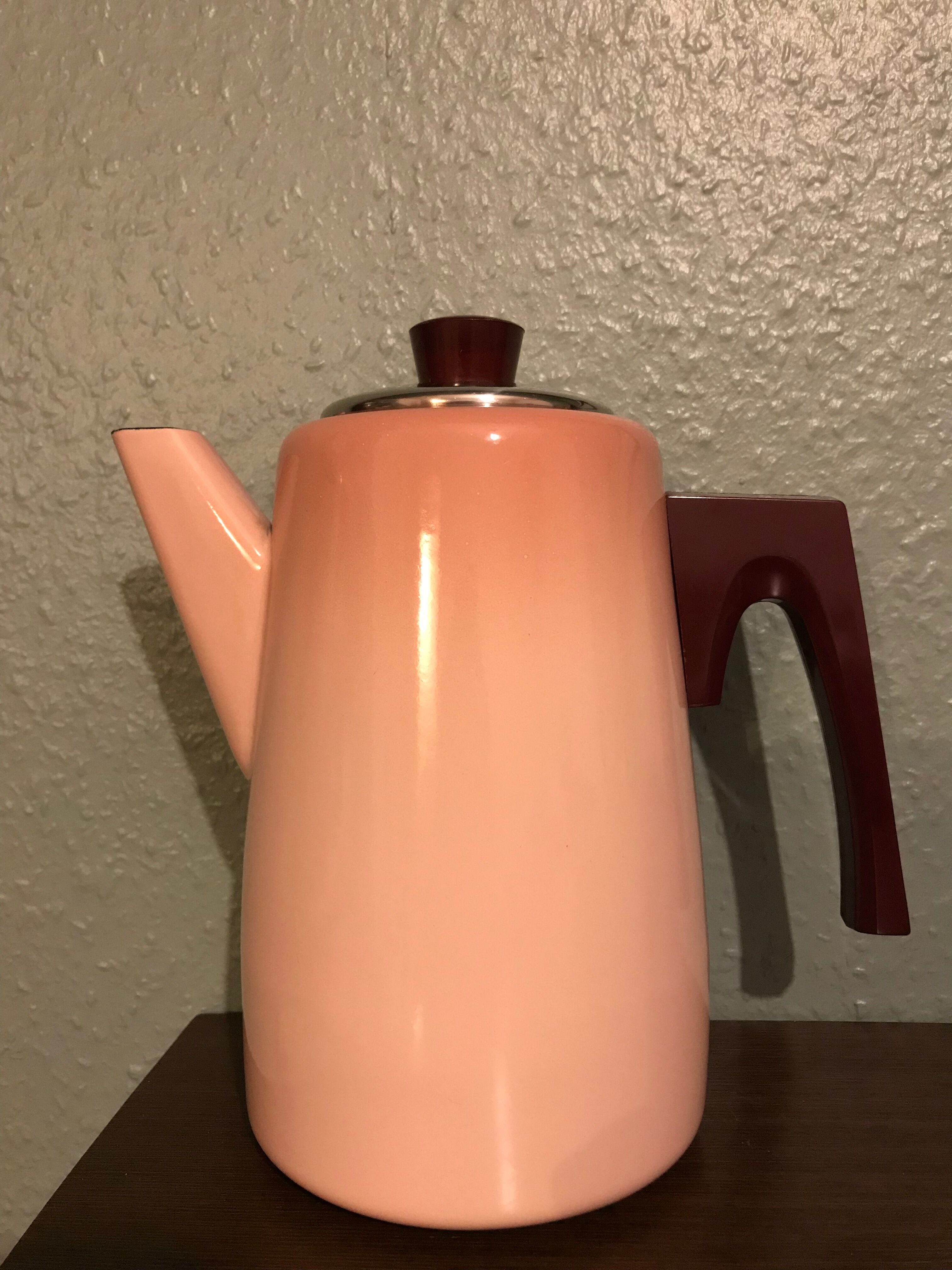 Coffeemaker Scandinavian vintage rose
