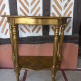 Louis XVI style gilded wood console