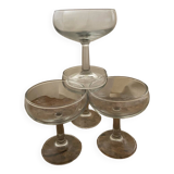 Cocktail champagne glasses