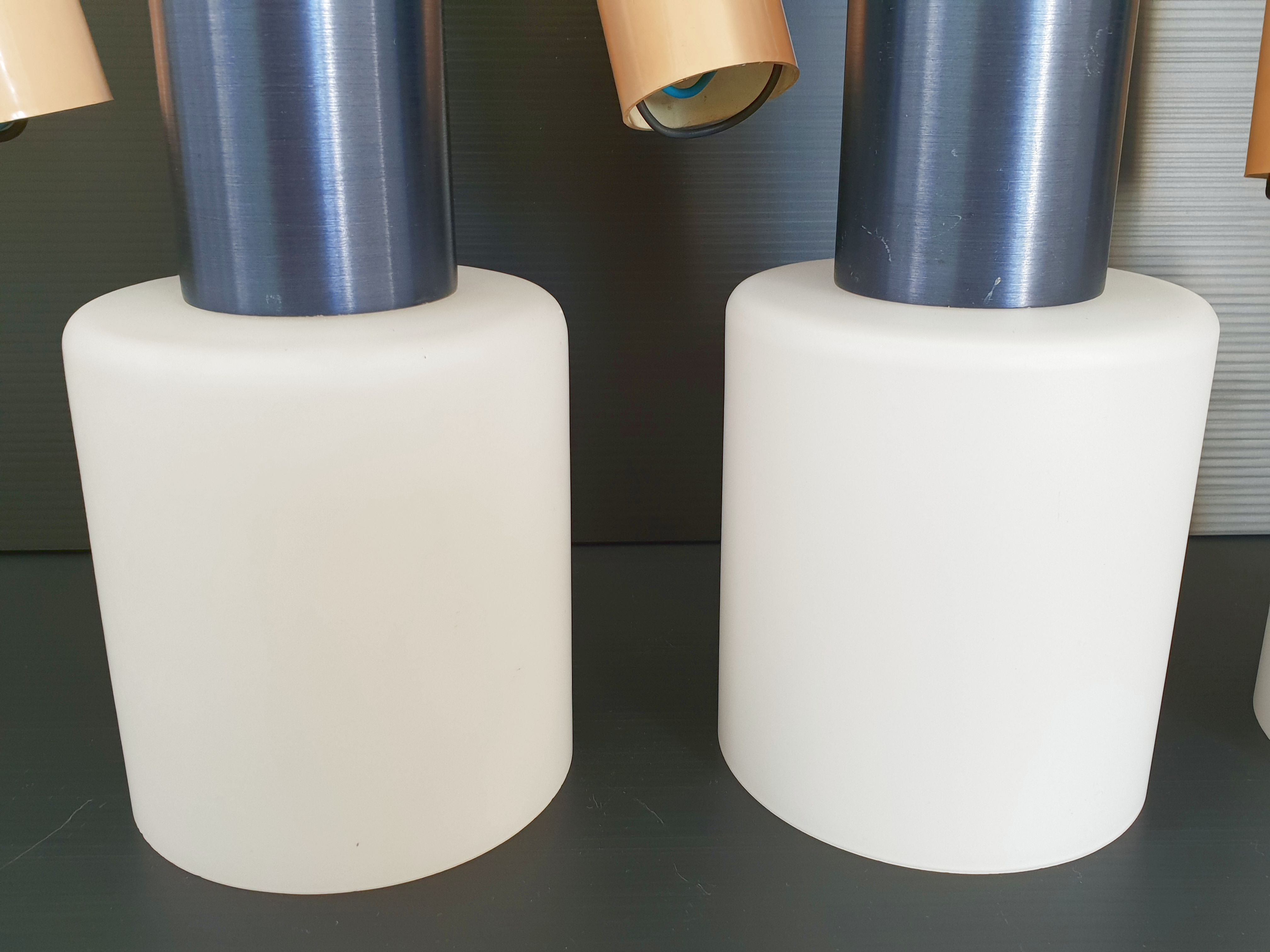 Suite of 3 vintage Lita suspensions 1960