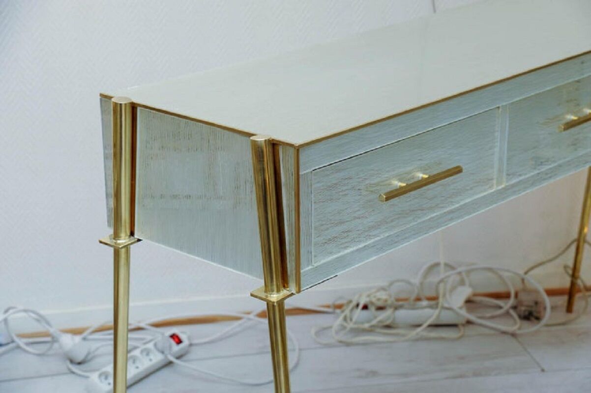 Console en miroir 1980