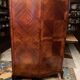Domed wardrobe with Louis XV style inlaid decoration
