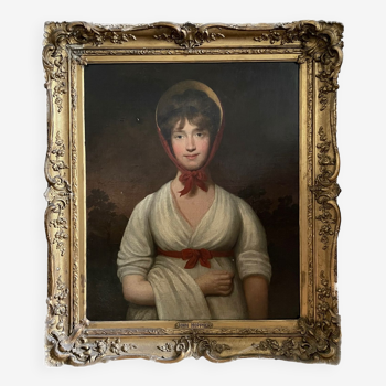 Portrait of a young English woman