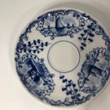 4 anciennes tasses et sous tasses Rauenstein Delft